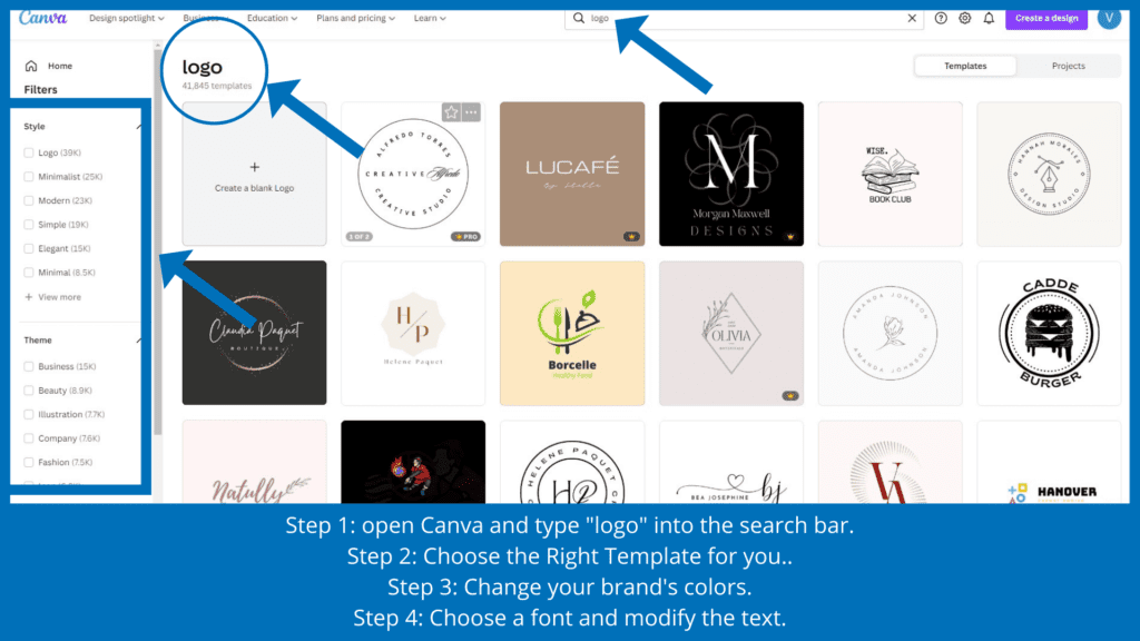 Making a Logo With Canva is a graphic design tip.  
