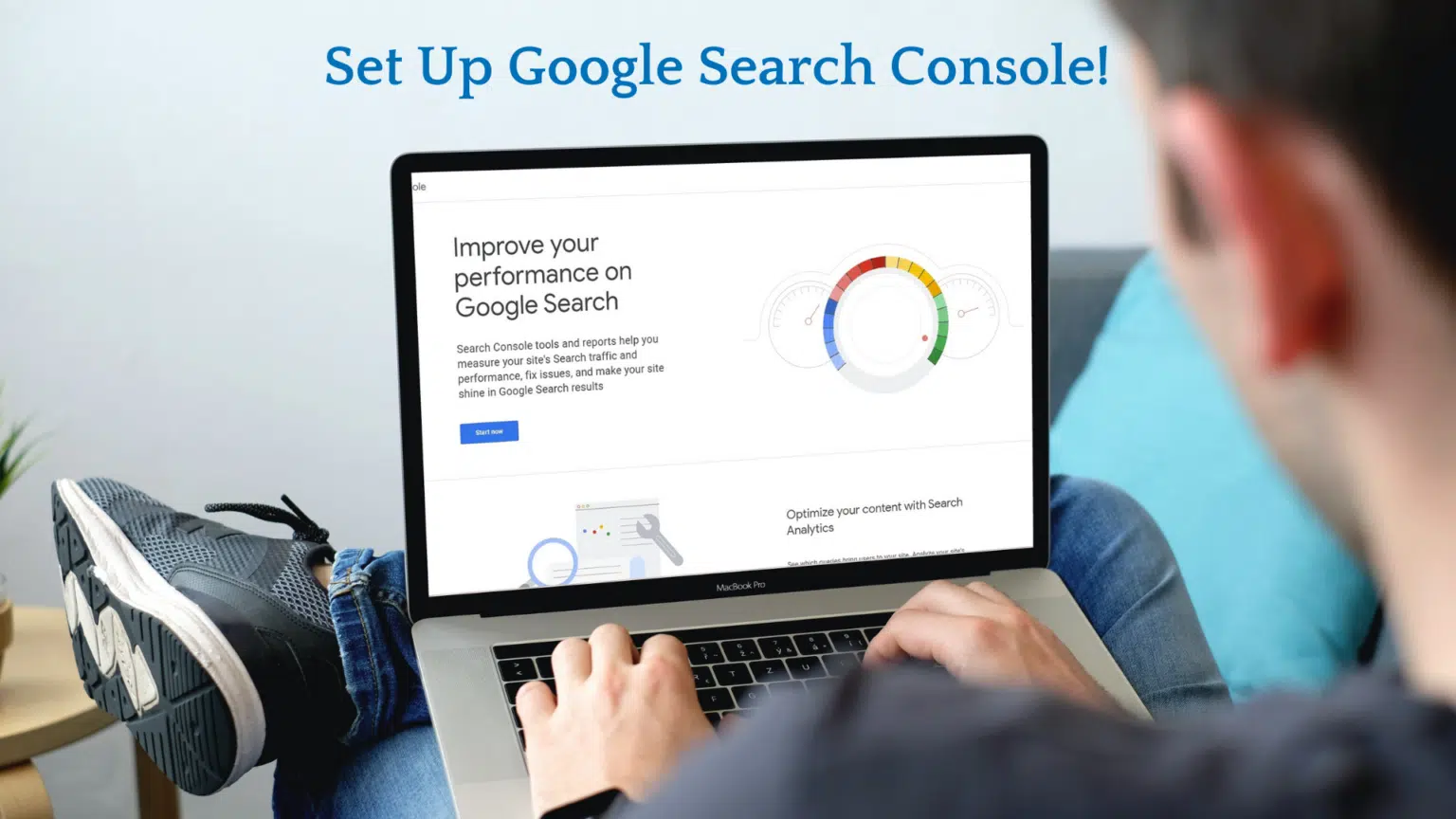 V-digiweb, setup google search console