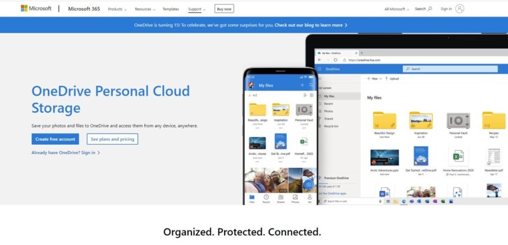 one drive cloud storage