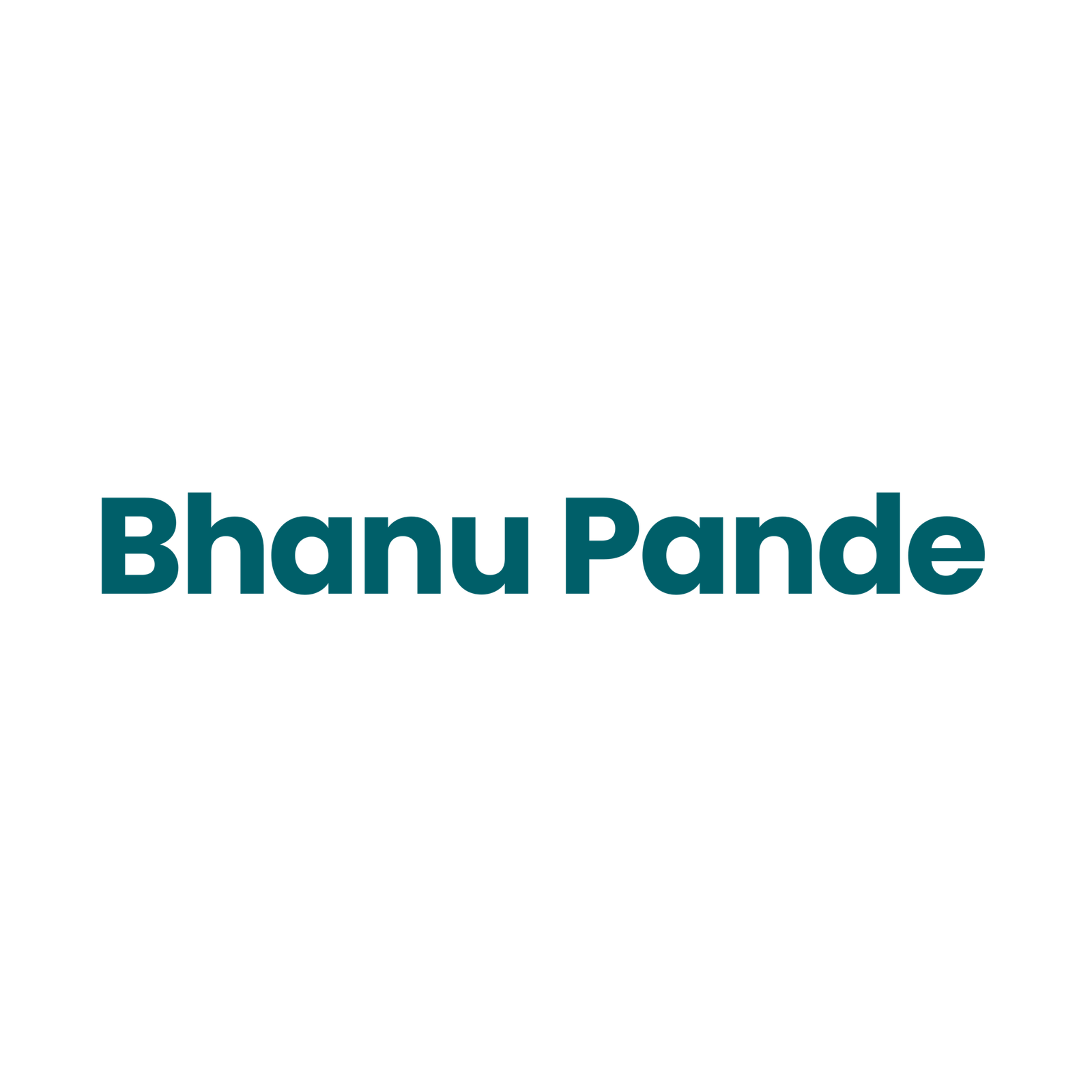 Bhanu Pande logo